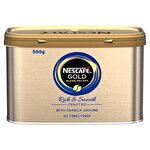 NESCAFÉ Gold Blend Rich & Smooth Instant Ground Coffee Granules Decaffeinated 500 g Tin