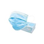Face Masks 3-ply Blue Pack of 50