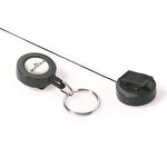 Durable Badge Reel Retractable and Keyring Pack of 10
