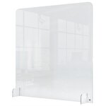 Nobo 1915489 Plexiglass Acrylic Counter Screen 700 mm x 850 mm