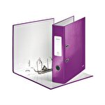 Leitz Wow Lever Arch File A4 80 mm Purple