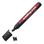 Edding 330 Permanent Marker Chisel Tip 1 - 5 mm Black Pack of 10
