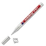 Edding 751 Paint Marker Bullet Tip 1-2 mm Line White Pack of 10