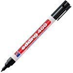 Edding 400 Permanent Marker 1 mm Round Tip Black Pack of 10