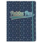 Pukka Pad Glee Casebound Journal A5 Card Cover Ruled 96 Pages Dark Blue Pack of 3