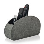 CEG-10 Remote Control Holder 150 x 68 x 210 mm (H x W x L) Fine Fabric Uniform Grey