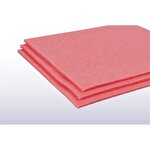 Red Sponge Cloth 100% Biodegradable Pack of 10