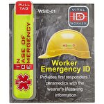 Vital ID Standard Emergency ID, In Case of Emergency (ICE) 100% Waterproof