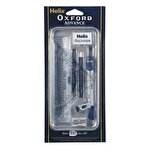 Oxford Advance Maths Set with Storage Tin - 7 Piece Kit
