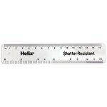 Helix 15 cm Ruler Clear