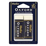 Oxford Large Sleeved Eraser Twinpack
