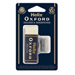 Oxford Large Sleeved Eraser & Metal Pencil Sharpener Set