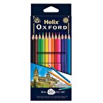 Oxford 7" Colouring Pencils Assorted Colours Pack of 12