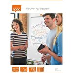 Nobo Flipchart Pad A1 Grid 40 Sheets Pack of 5
