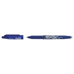 Pilot Frixion Ball Gel Ink Rollerball Pen 0.7 mm Medium Tip Blue Pack of 12