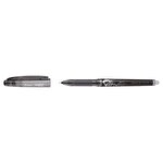 Pilot Frixion Point Gel Ink Rollerball Pen 0.5 mm Fine Tip Black Pack of 12