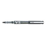 Pilot Begreen Hi-Tecpoint V5 Rollerball Pen Refillable Liquid Ink 0.5 mm Fine Tip Black Pack of 10