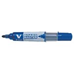 Pilot BeGreen V-Board Master Permanent Marker 6 mm Bullet Tip Blue Pack of 10