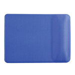 Intech Rectangle Mouse Mat With Wrist Support Blue