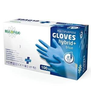 Rulopak PE Eldiven Mavi Large 100'Lü Paket