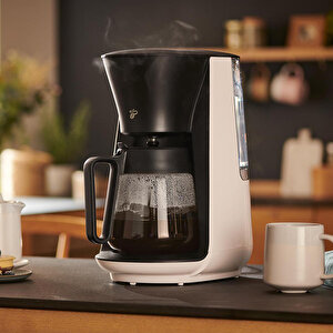Tchibo Filtre Kahve Makinesi Let's Brew Beyaz buyuk 5