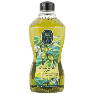 Eyüp Sabri Tuncer Ayvalık Zeytin Çiçeği Doğal Zeytinyağlı Sıvı Sabun 1.5 litre