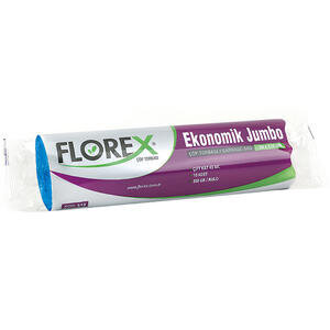 Florex Çöp Torbası Endüstriyrel Jumbo Boy 80 cm x 110 cm Mavi Tek Rulo