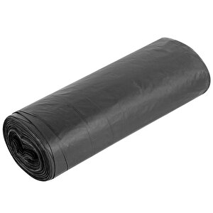 Florex Endüstriyel Çöp Torbası Jumbo Boy 80 cm x 110 cm Siyah Tek Rulo buyuk 2