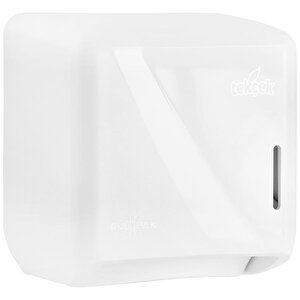 Rulopak R-1319 S Mini Tekçek Tuvalet Kağıdı Dispenseri Beyaz buyuk 2