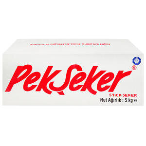 Pekşeker Stick Şeker 5 kg 1250'li