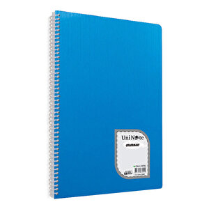 Çınar Colormaxi Kareli Spiralli PP Kapak Defter 21 cm x 29.7 cm 120 Yaprak buyuk 10