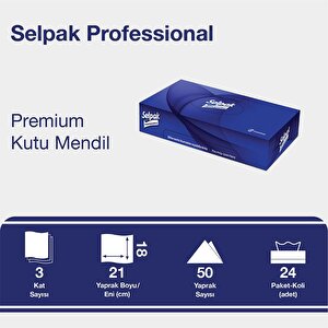 Selpak Professionel Kutu Mendil 50'li buyuk 2