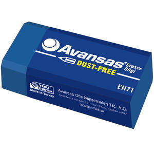 Avansas 24 Mavi Tekli Silgi