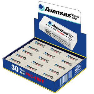 Avansas SG-30 Küçük Boy Beyaz Silgi 30'lu Paket