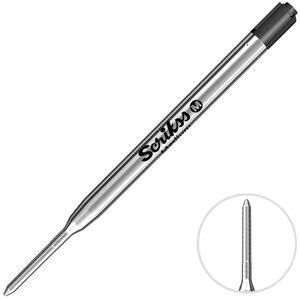 Scrikss G2 Standart Tükenmez Kalem Refili Siyah 2'li Paket