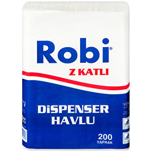 Only Robi Z Kat Dispenser Havlu 200'lü 12'li Paket buyuk 1