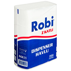 Only Robi Z Kat Dispenser Havlu 200'lü 12'li Paket buyuk 4