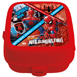 Spiderman Lisanslı Web Slinging Time Beslenme Kabı