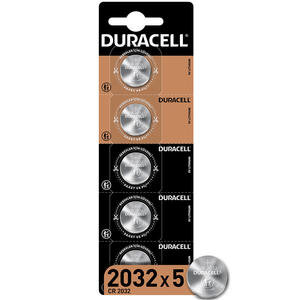 Duracell CR2032 Lityum 3V Düğme Pil 5'li Paket