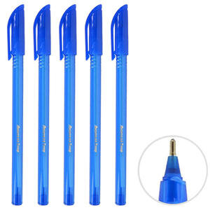 Avansas Snow Tükenmez Kalem Mavi Renk 5'li Paket