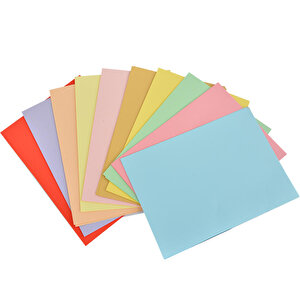 10 Renk  A4 Fotokopi Kağıdı 80 gr 1 Paket (100  adet) buyuk 2