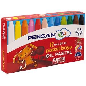 Pensan Kidz Pastel Boya Kalemi 12 Renk