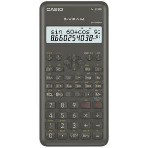 Casio FX-82MS 2.Versiyon Bilimsel Hesap Makinesi 10+2 Haneli 240 Fonksiyon