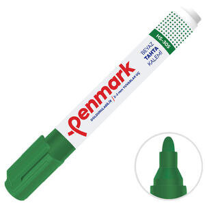 Penmark HS-305 Doldurulabilir Tahta Kalemi Yeşil Renk
