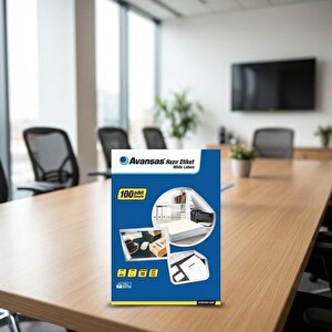 Avansas AV-1004 Beyaz Etiket 99,1 mm x139,4 mm 4'lü Fiyatı | Avansas