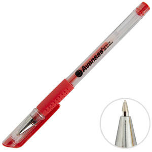 Avansas Softjel Tükenmez Kalem 0.5 mm Uçlu Kırmızı Renk