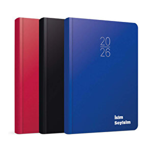 Gıpta 106-ECK Eko 17x24 cm 2026 Günlük Baskılı Ajanda kucuk 2
