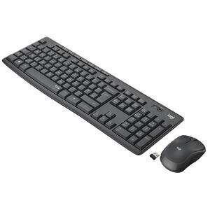 Logitech MK295 Sessiz Kablosuz Türkçe Klavye Mouse Seti - Siyah