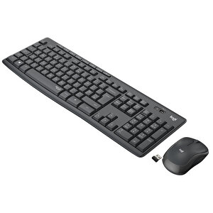 Logitech MK295 Sessiz Kablosuz Türkçe Klavye Mouse Seti - Siyah buyuk 1