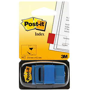 Post-It İndex 680-2 25.4 mm x 43.2 mm Mavi 50 Yaprak buyuk 1